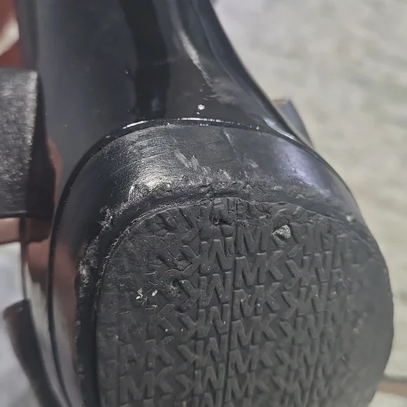 Michael Kors Leather Platform Heels - Picture 5 of 5